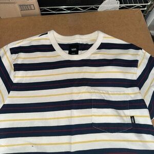 Vans striped 19’ t shirt
